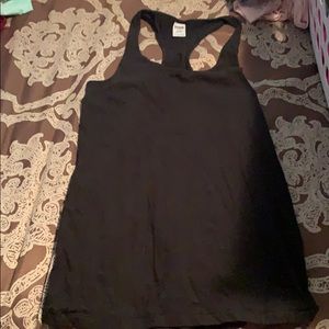 PINK black tank top